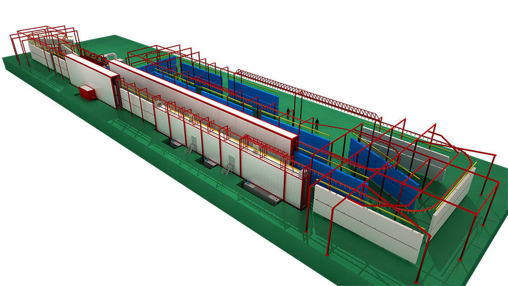 How to Effectively Improve the Efficiency of a Powder Coating Line