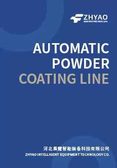 Automatic Powder Coating Line-Kenya