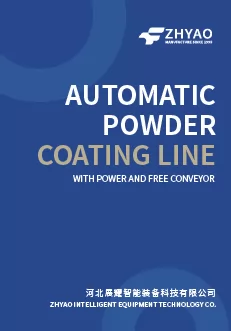 Automatic Powder Coating Line with Power and Free Conveyor