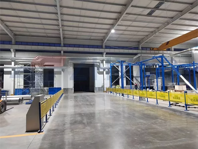 Large Automated Powder Coating Line