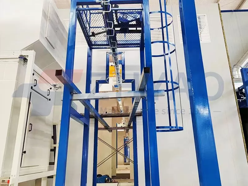 Large Automated Powder Coating Line