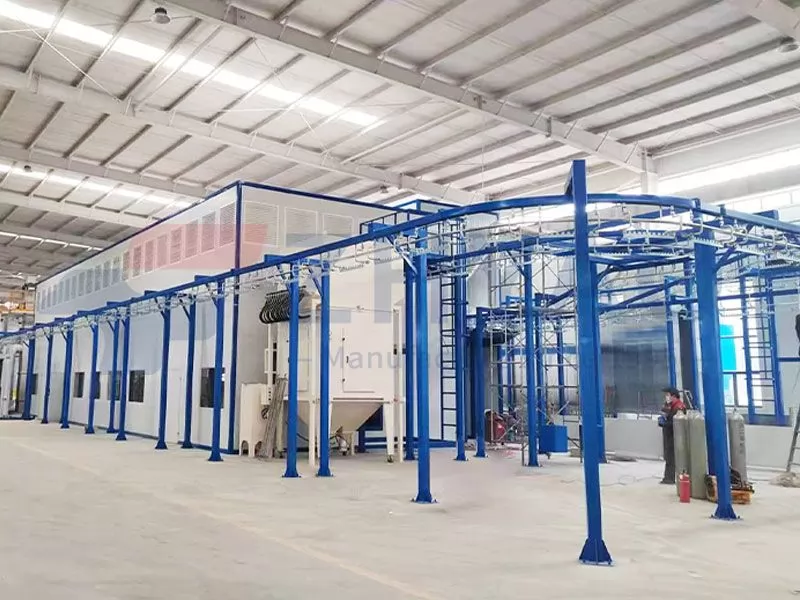 Large Automated Powder Coating Line