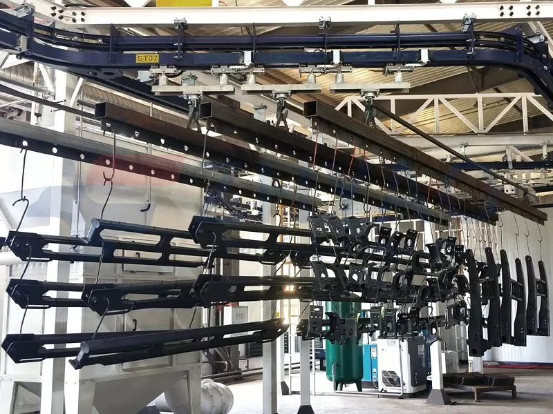 Large Automated Powder Coating Line