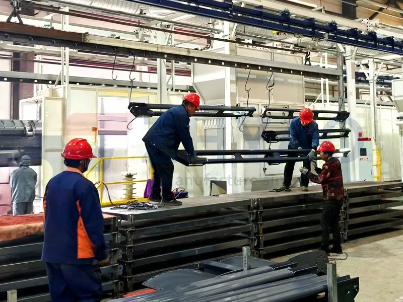 Large Automated Powder Coating Line