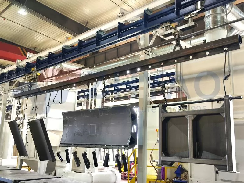 Large Automated Powder Coating Line