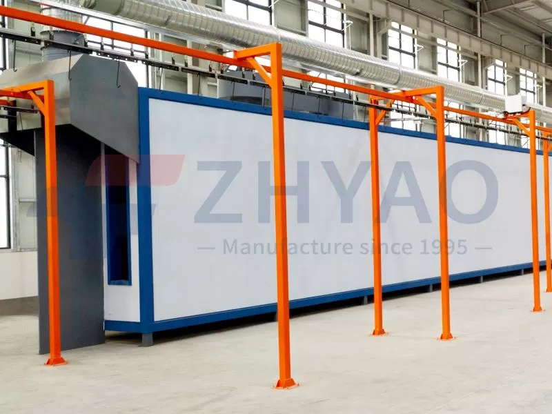 Large Automatic Powder Coating Line diamond net