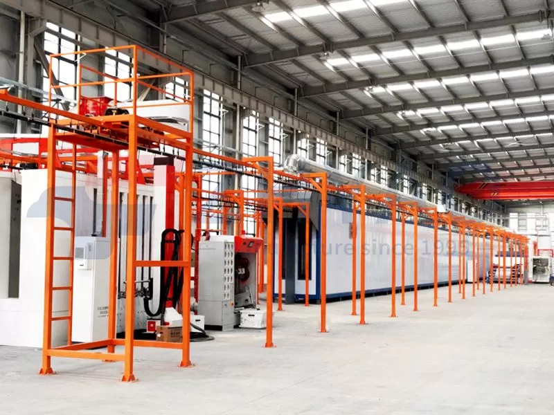 Large Automatic Powder Coating Line diamond net