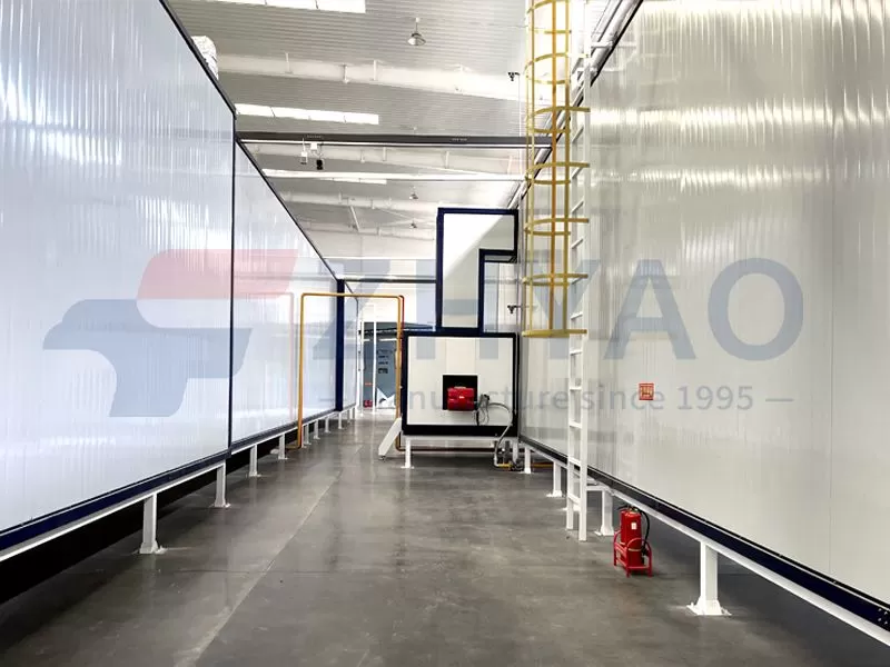 Automatic Powder Coating Line with Power and Free Conveyor