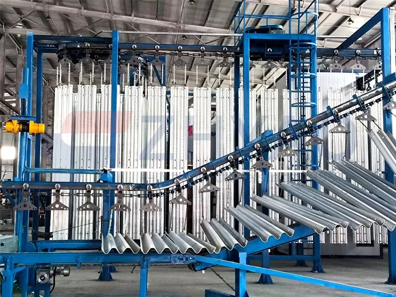 Automatic Powder Coating Line with Power and Free Conveyor