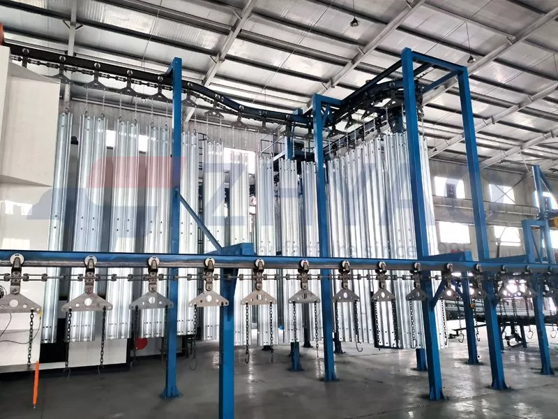 Automatic Powder Coating Line with Power and Free Conveyor