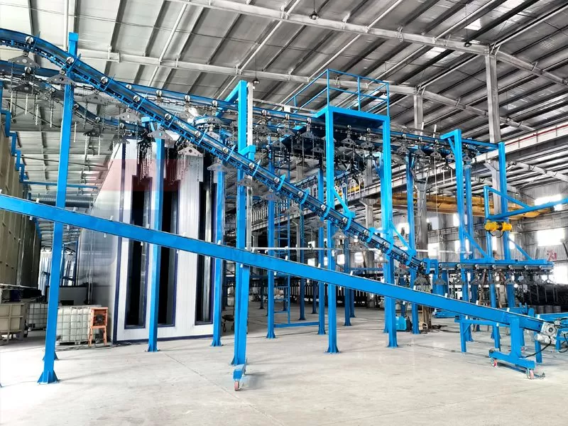 Automatic Powder Coating Line with Power and Free Conveyor