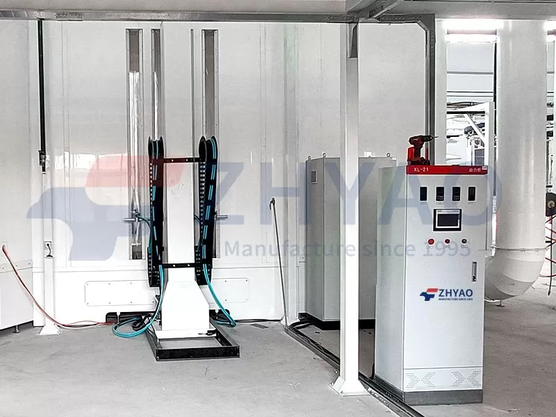 Automatic Powder Coating Line with Bridge Type Oven