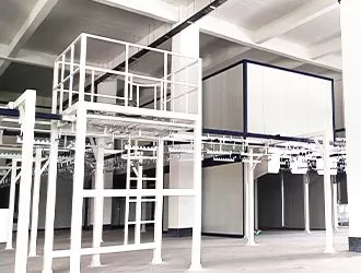 Automatic Powder Coating Line for Medical Beds