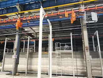 Electric Hoist Chain Line with Power and Free Conveyor