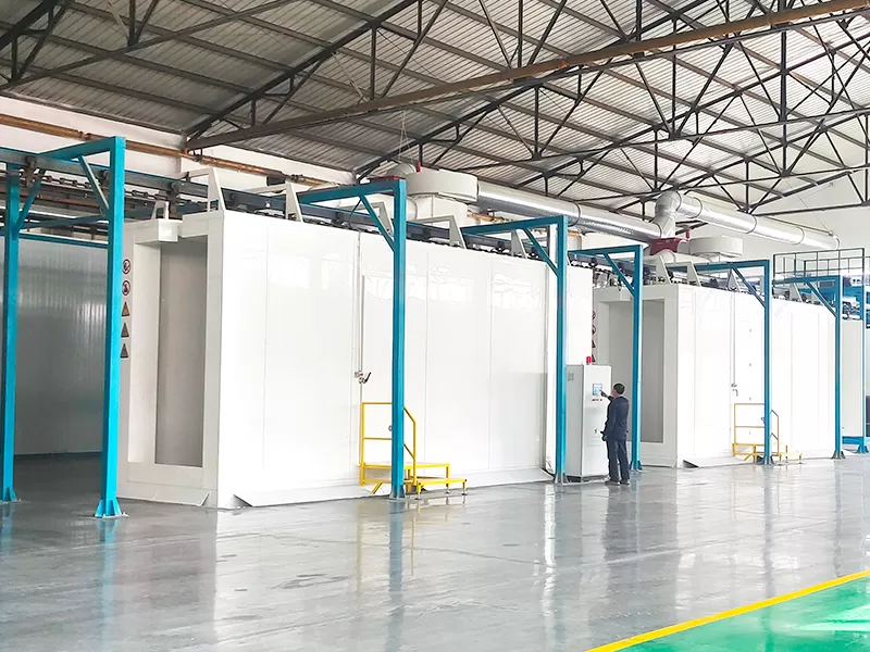 Large Automated Powder Coating Line