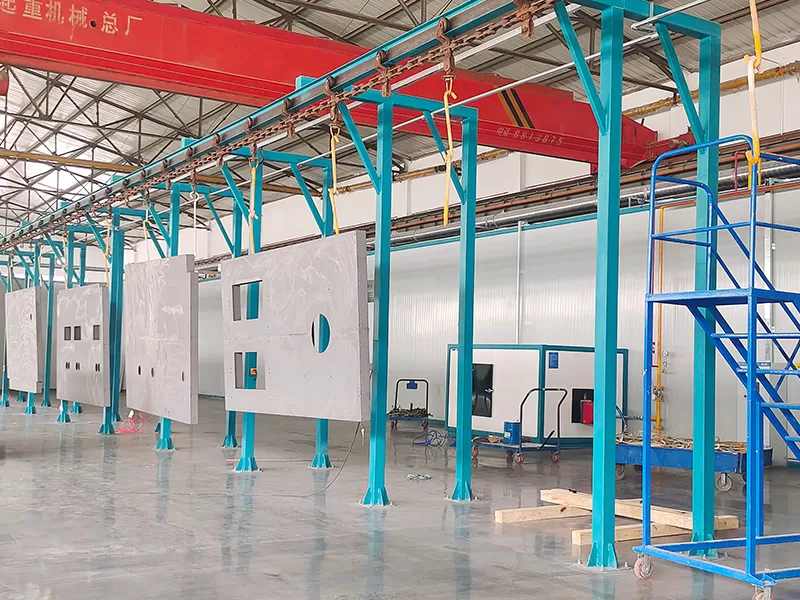 Large Automated Powder Coating Line