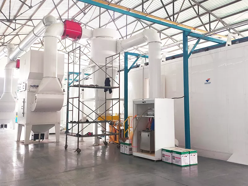 Large Automated Powder Coating Line